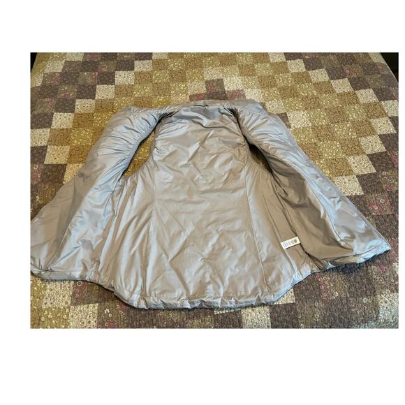 Pre-Owned Athleta Vest Goosedown Silcer/Gray Size L - Picture 5 of 11